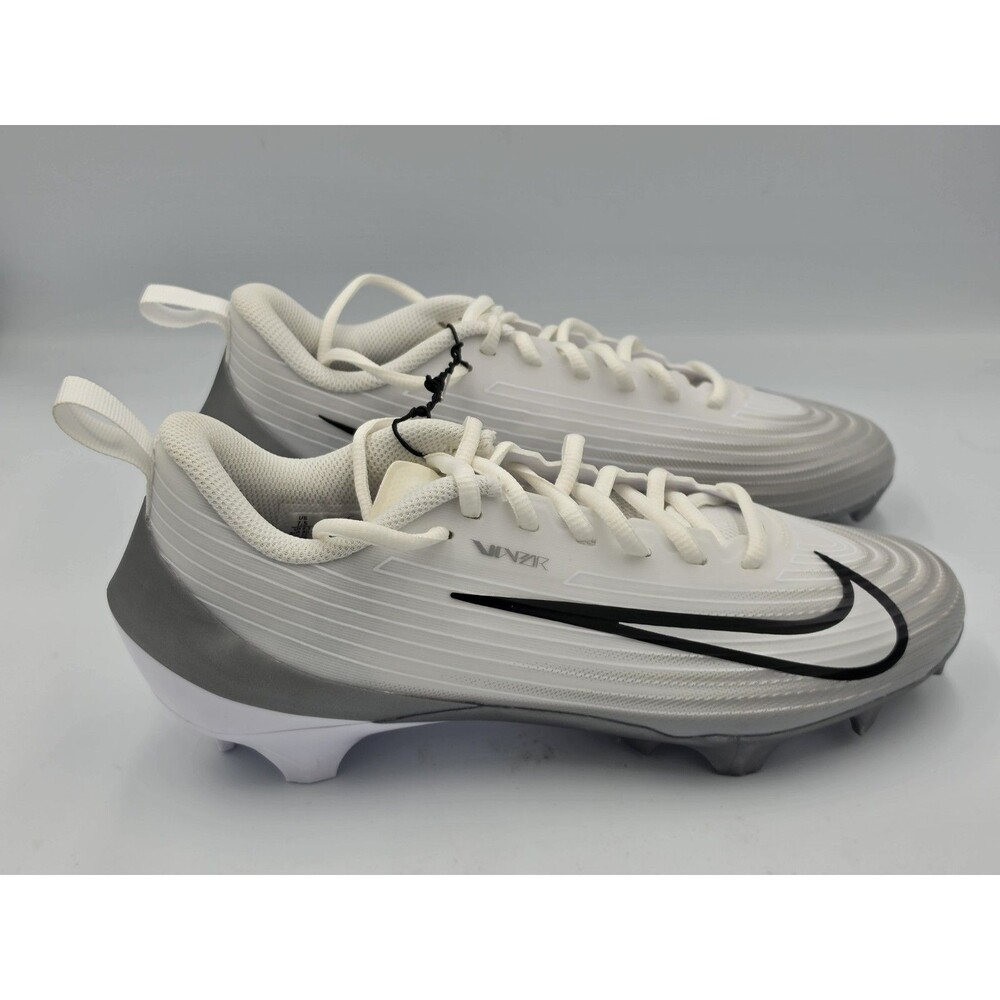 Nike Vapor Speed 3 White Wolf Grey Football Cleats Men's Size 7.5 FB3303-100